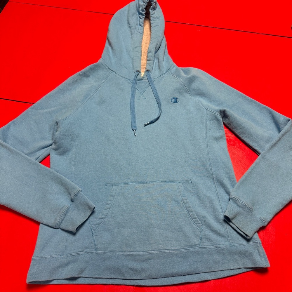 CHAMPION BRIGHT BLUE HOODIE